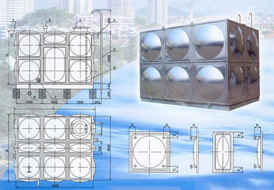 方形保温水箱 广州富源不锈钢水箱厂的匠心智造